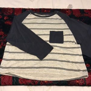 3/4 sleeve tee